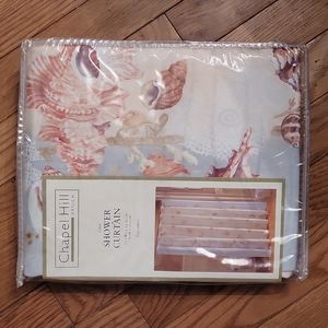 NIP Chapel Hill Design Beach Comber Style 9772 Shower Curtain 🐚